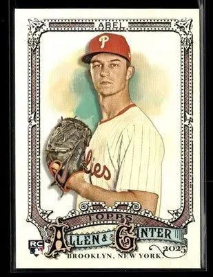 2025 Topps Allen & Ginter Mick Abel #272 RC Philadelphia Phillies