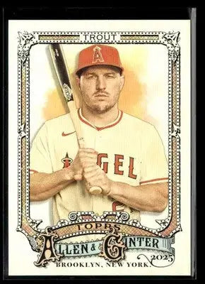 2025 Topps Allen & Ginter Mike Trout #100 Los Angeles Angels