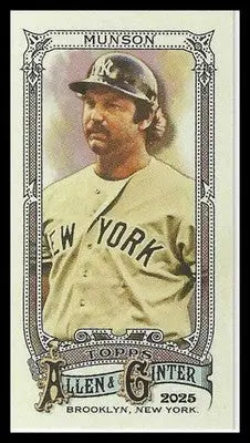 2025 Topps Allen & Ginter Mini #160 Thurman Munson