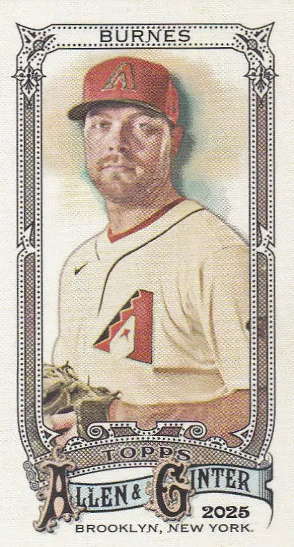 2025 Topps Allen & Ginter mini #195 Corbin Burnes Arizona Diamondbacks - Baseball Card Single