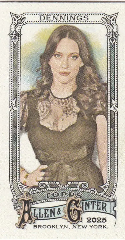 2025 Topps Allen & Ginter Mini #213 Kat Dennings - Non-Sports Card Single