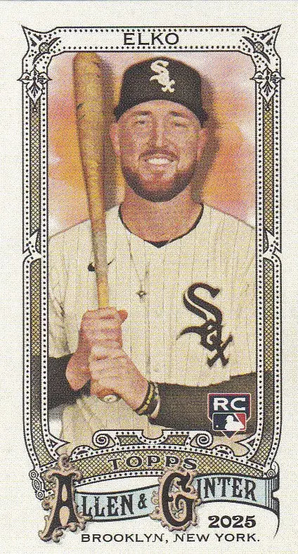 2025 Topps Allen & Ginter mini A&G back #216 Tim Elko RC Chicago White Sox - Baseball Card Single