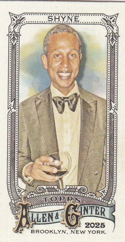 2025 Topps Allen & Ginter Mini A&G Back #262 Shyne Rapper - Baseball Card Single