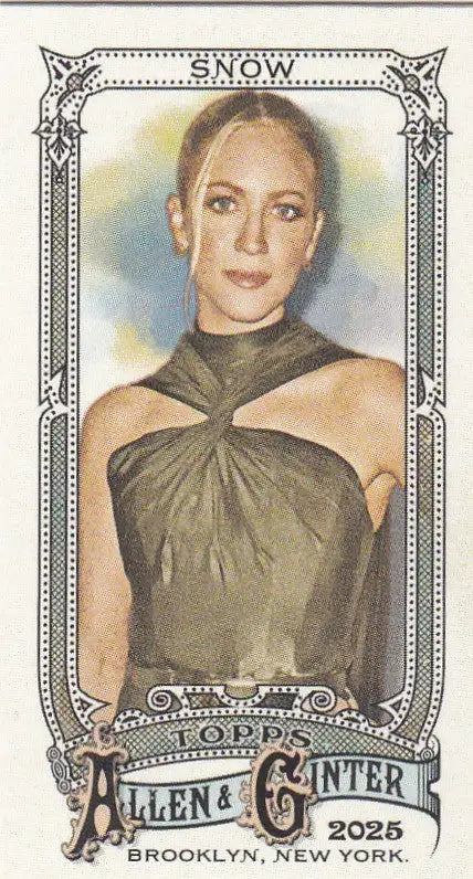 2025 Topps Allen & Ginter Mini A&G Back #276 Brittany Snow - Other