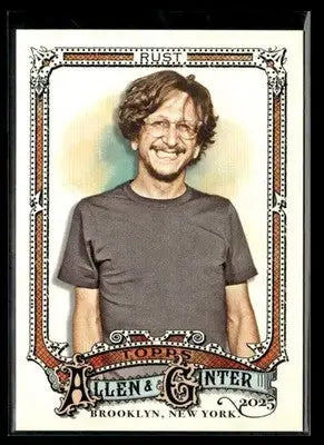 2025 Topps Allen & Ginter Paul Rust #210 Actor/Comedian
