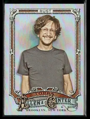 2025 Topps Allen & Ginter Paul Rust #210 Silver Portrait Actor/Comedian