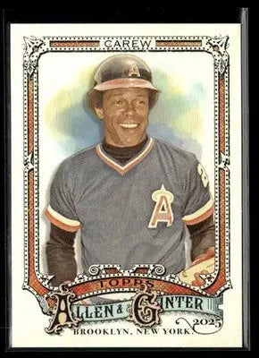 2025 Topps Allen & Ginter Rod Carew #16 California Angels