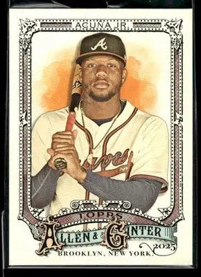 2025 Topps Allen & Ginter Ronald Acuña Jr. #103 Atlanta Braves