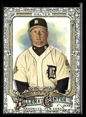2025 Topps Allen & Ginter Shane Halter #289 Foil Filagree Detroit Tigers