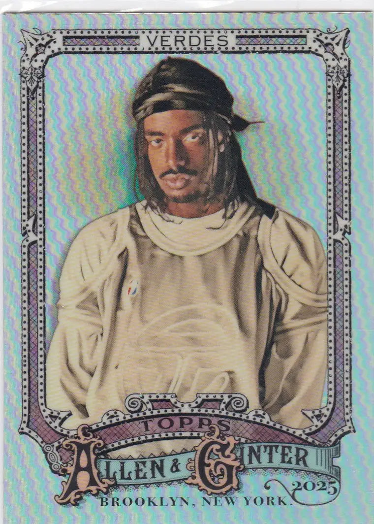 2025 Topps Allen & Ginter Silver Portrait #298 Tai Verdes REFRACTOR