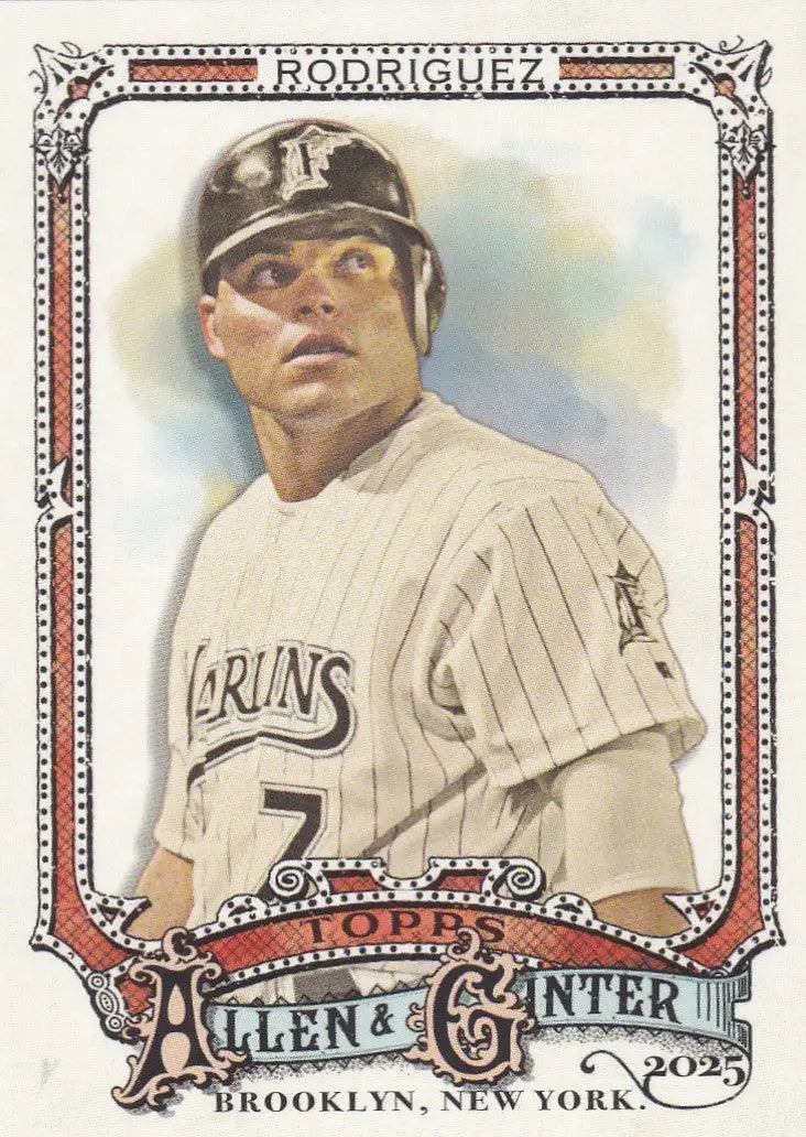 2025 Topps Allen & Ginter SP #309 Ivan Rodriguez Florida Marlins - Baseball Card Single