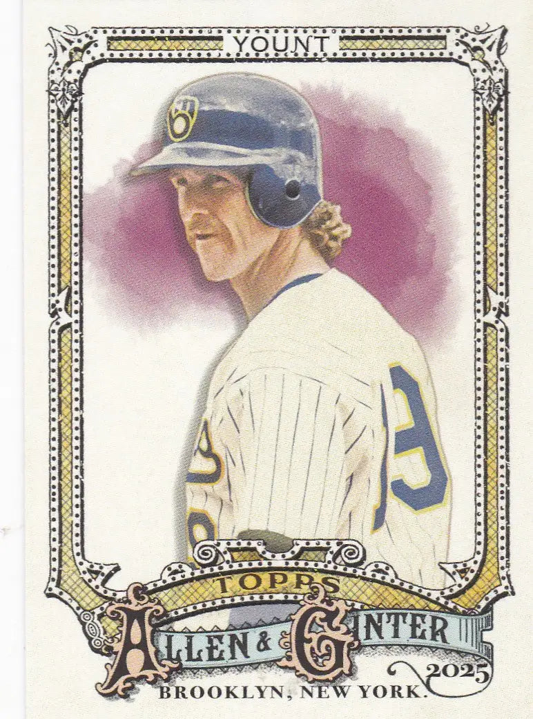 2025 Topps Allen & Ginter SP #321 Robin Yount Milwaukee Brewers - Baseball Card Single