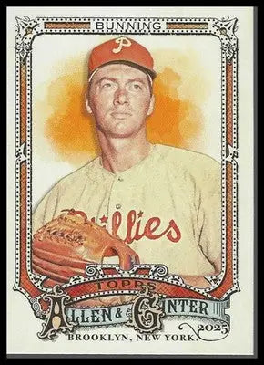 2025 Topps Allen & Ginter SP #345 Jim Bunning Philadelphia Phillies