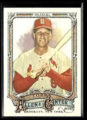2025 Topps Allen & Ginter Stan Musial #64 St. Louis Cardinals