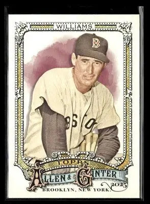 2025 Topps Allen & Ginter Ted Williams #48 Boston Red Sox