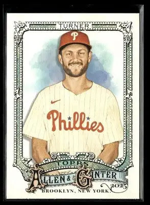 2025 Topps Allen & Ginter Trea Turner #141 Philadelphia Phillies