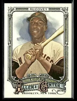 2025 Topps Allen & Ginter Willie McCovey #302 San Francisco Giants - Baseball Card Single