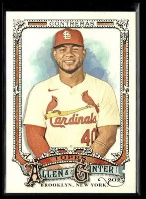 2025 Topps Allen & Ginter Willson Contreras #199 St. Louis Cardinals