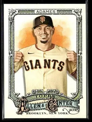 2025 Topps Allen & Ginter Willy Adames #129 San Francisco Giants