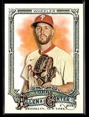2025 Topps Allen & Ginter Zack Wheeler #142 Philadelphia Phillies