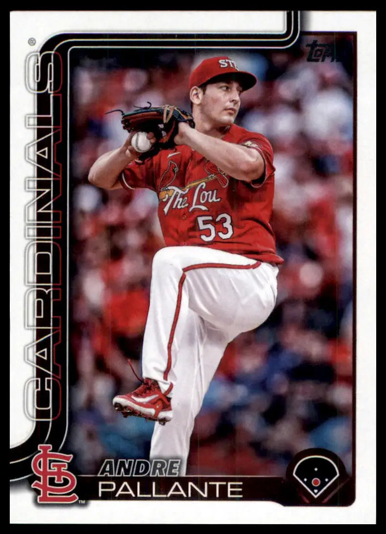 2025 Topps Andre Pallante 623 St. Louis Cardinals NM - Baseball Card Single