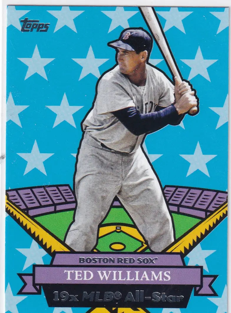 2025 TOPPS ARCHIVES #07AS-13 TED WILLIAMS ALL STAR- BOSTON RED SOX