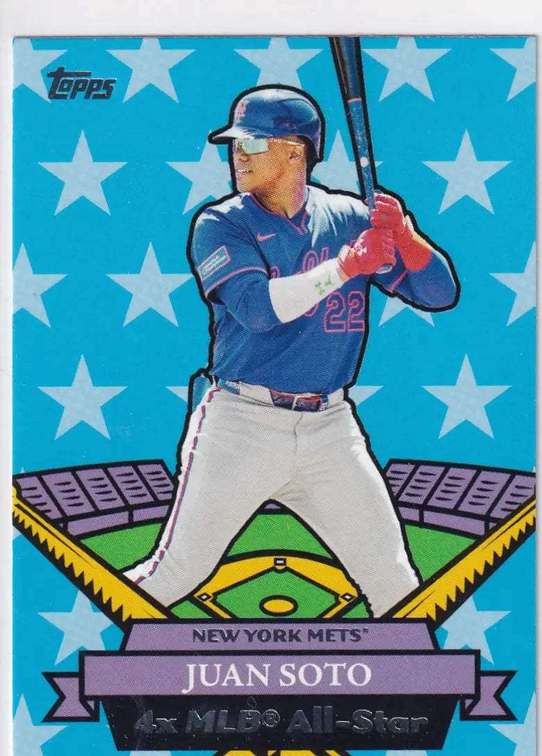 2025 TOPPS ARCHIVES #07AS-2 JUAN SOTO ALL STAR- NEW YORK METS