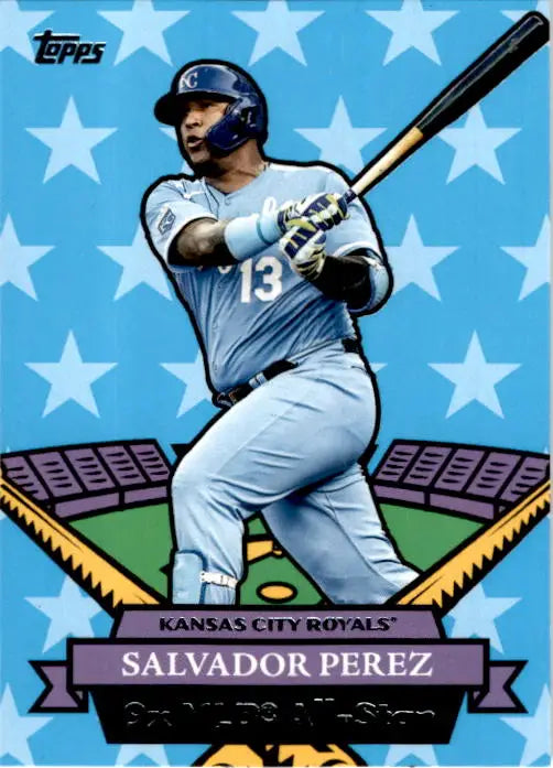 2025 Topps Archives #07AS-5 Salvador Perez 2007 Topps All-Stars - Baseball Card Single