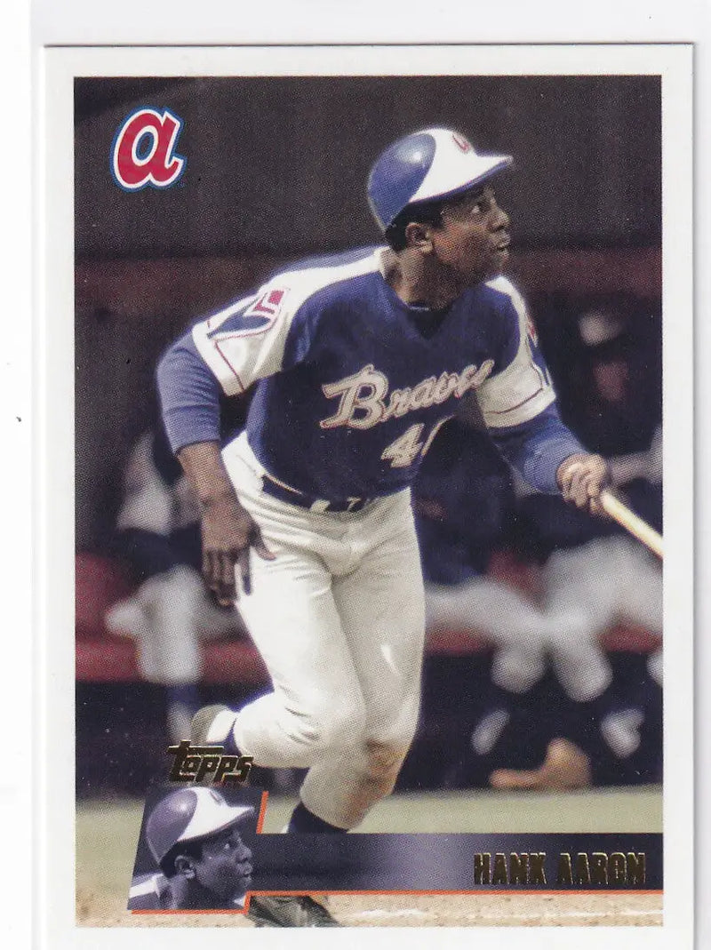 2025 TOPPS ARCHIVES #116 HANK AARON- ATLANTA BRAVES