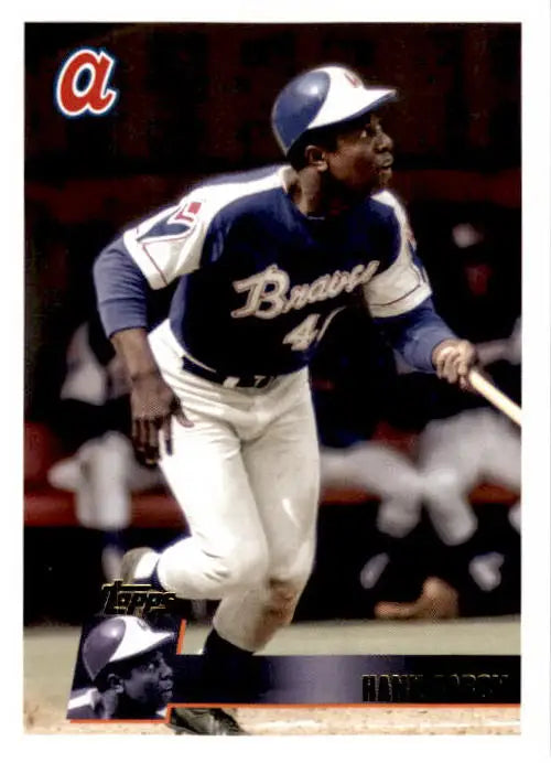 2025 Topps Archives #116 Hank Aaron - Baseball Card Single
