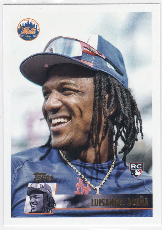 2025 Topps Archives #183 LuisAngel Acuna Image Variation SSP New York Mets - Baseball Card Single