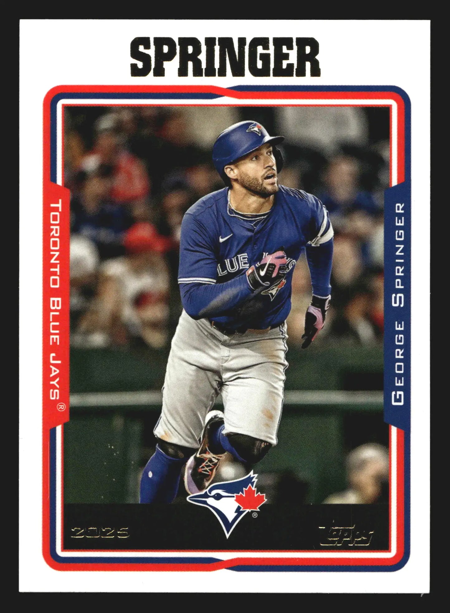 2025 Topps Archives #204 George Springer Toronto Blue Jays 2005 Design