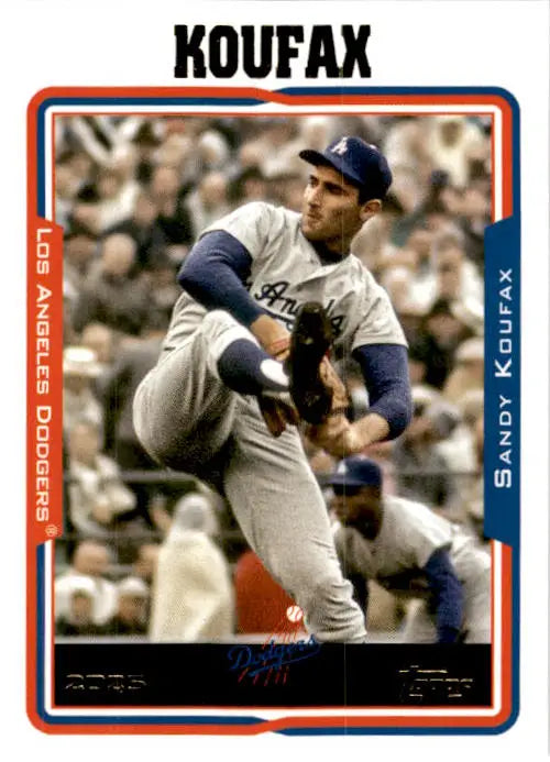 2025 Topps Archives #211 Sandy Koufax - Baseball Card Single