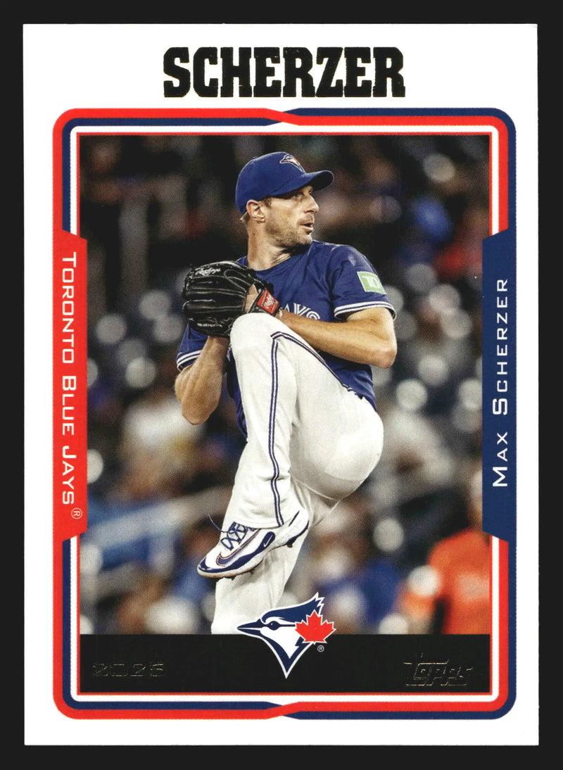 2025 Topps Archives #223 Max Scherzer Toronto Blue Jays 2005 Design