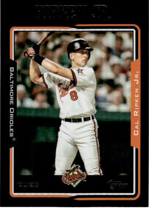 2025 Topps Archives #230 Cal Ripken Jr. Black Foilboard - Baseball Card Single