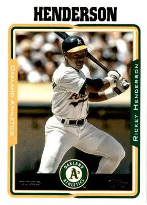2025 Topps Archives #246 Rickey Henderson - Baseball Card Single
