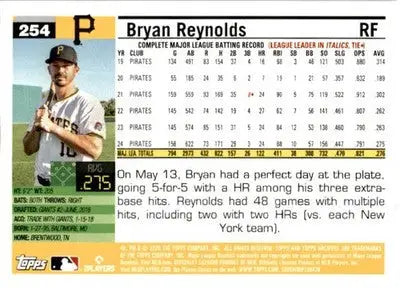 2025 Topps Archives #254 Bryan Reynolds - Baseball Card Single