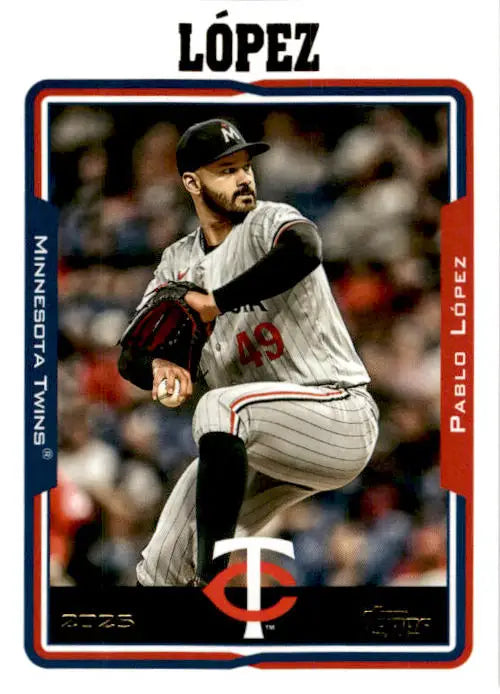 2025 Topps Archives #267 Pablo López - Baseball Card Single