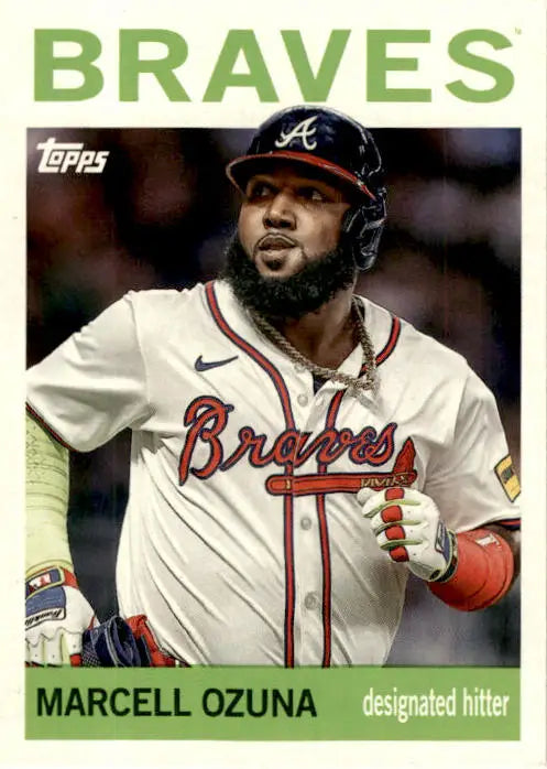 2025 Topps Archives #36 Marcell Ozuna - Baseball Card Single