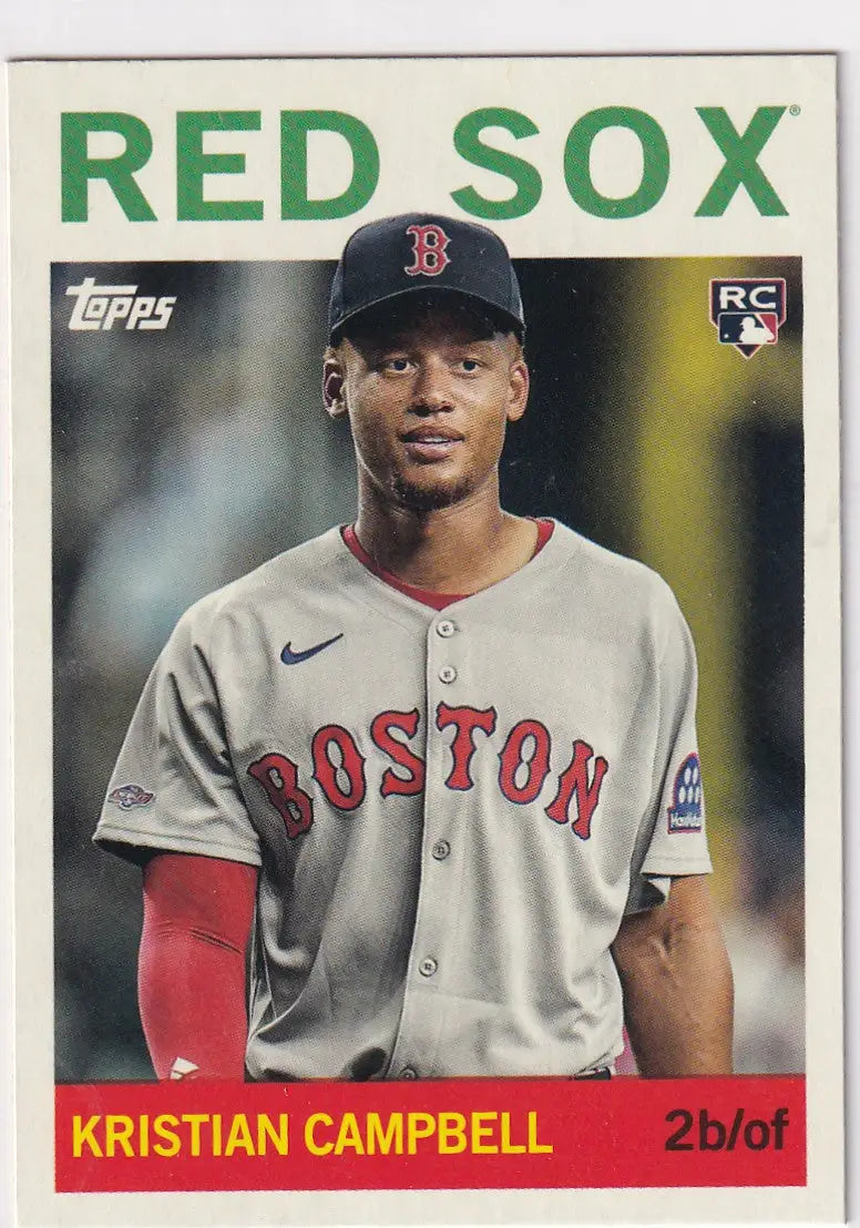 2025 TOPPS ARCHIVES #78 KRISTIAN CAMPBELL- BOSTON RED SOX