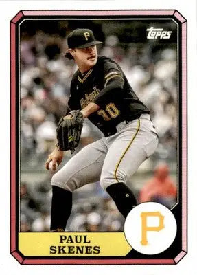 2025 Topps Archives #87BB-22 Paul Skenes 1987 Topps Boardwalk and Baseball - Baseball Card Single
