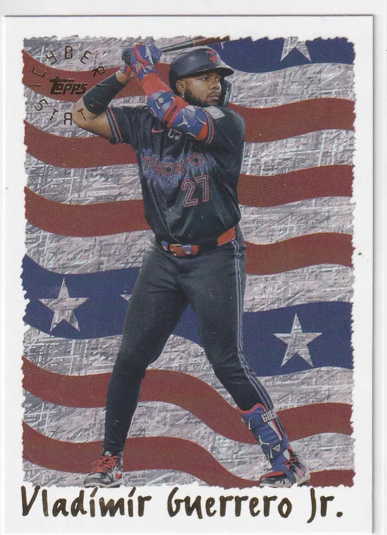 2025 TOPPS ARCHIVES #95C-23 VLADIMIR GUERRERO JR CYBER STATS- TORONTO BLUE JAYS