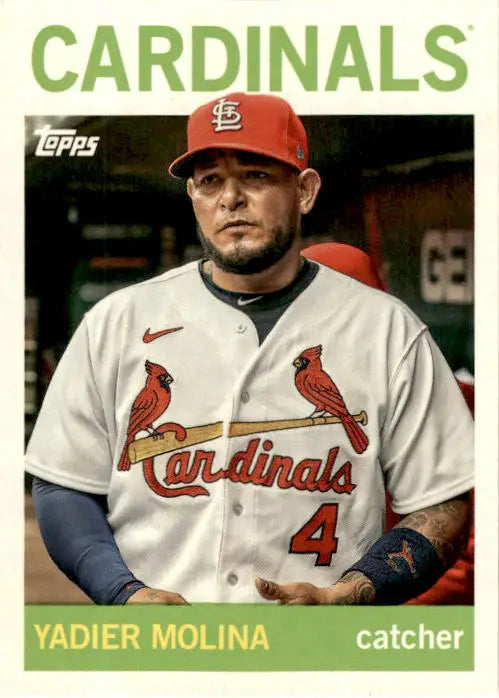 2025 Topps Archives #97 Yadier Molina - Baseball Card Single