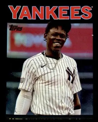 2025 Topps Archives Black Foilboard #65 Jazz Chisholm Jr. - Baseball Card Single