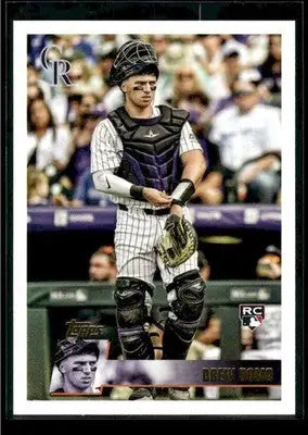 2025 Topps Archives Drew Romo #182 RC Colorado Rockies