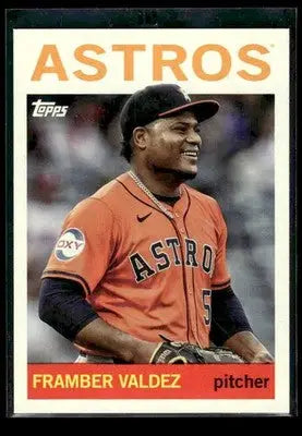2025 Topps Archives Framber Valdez #49 Houston Astros