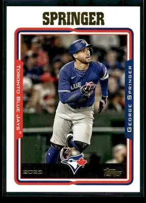 2025 Topps Archives George Springer #204 Toronto Blue Jays
