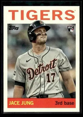 2025 Topps Archives Jace Jung #5 RC Detroit Tigers