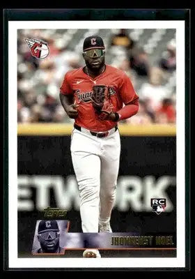2025 Topps Archives Jhonkensy Noel #160 RC Cleveland Guardians