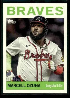 2025 Topps Archives Marcell Ozuna #36 Atlanta Braves
